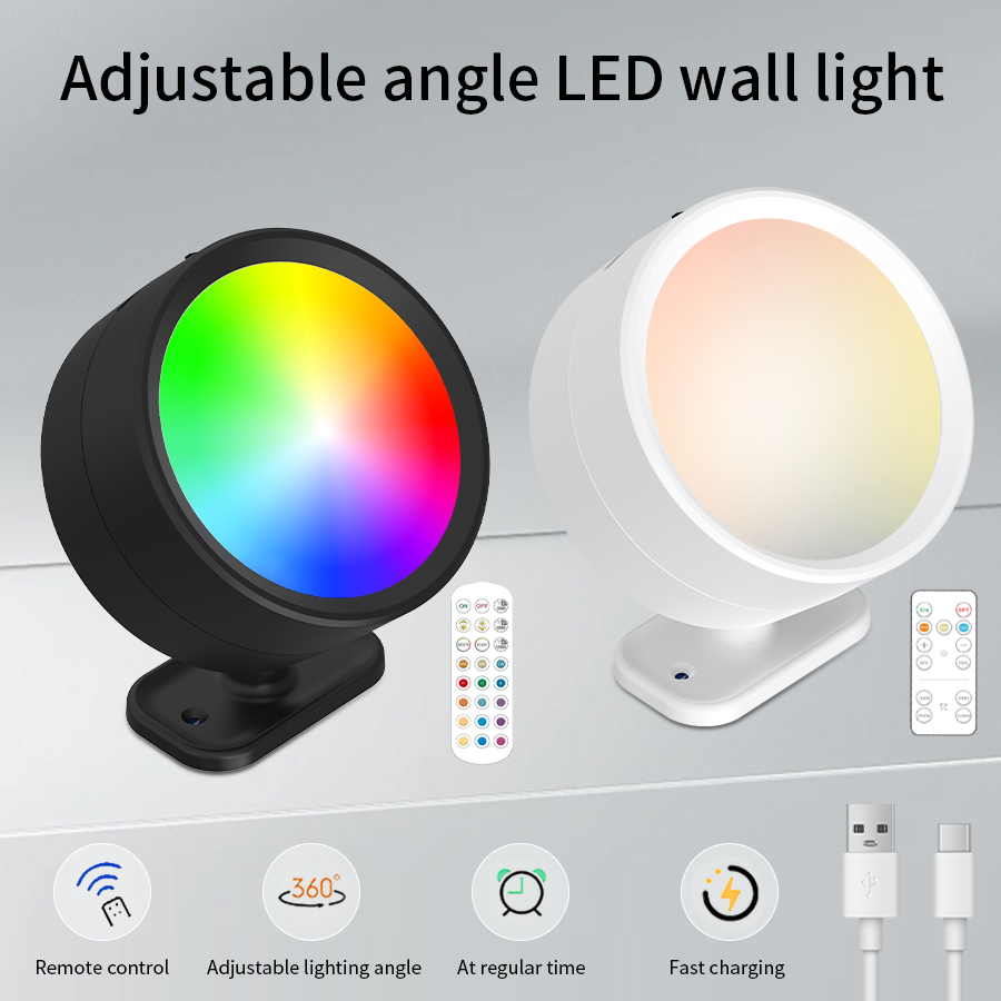 Lighting Decoration On Wall - Luces de pared magnéticas modernas Lámpara