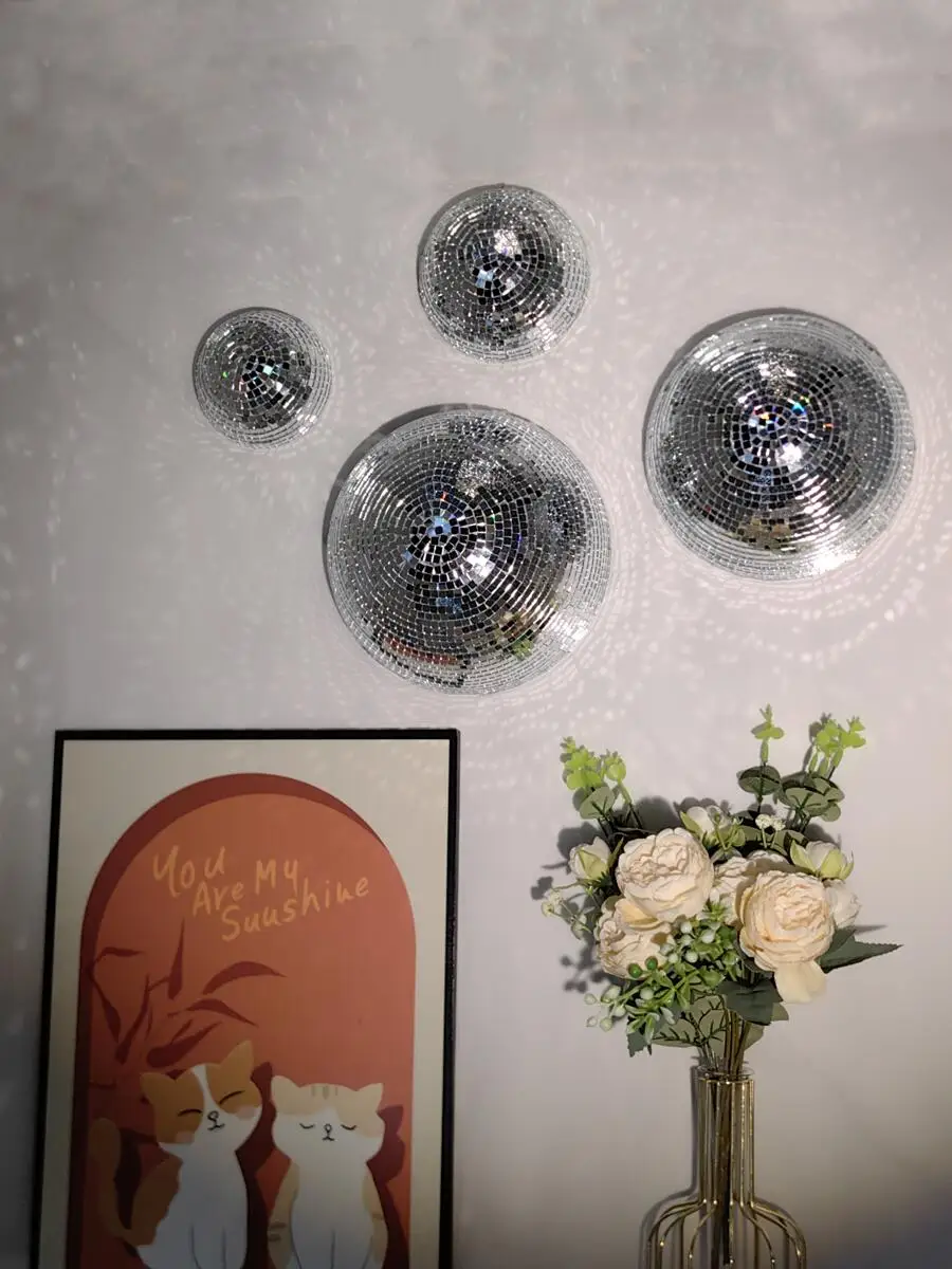 Disco Ball Mirror - Nueva bola de discoteca de pared,
