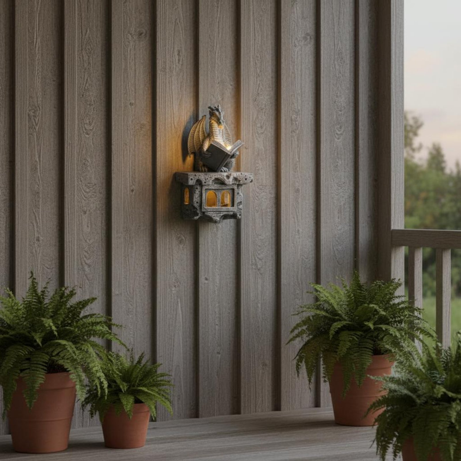 Lighting Decoration On Wall - Lámpara Solar Decorativa con Forma de