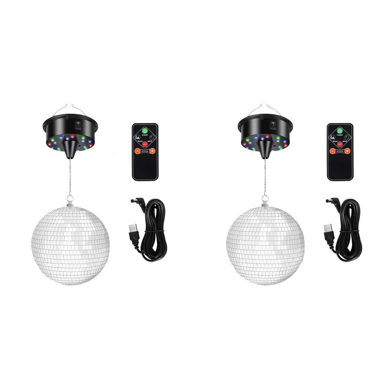 Disco Ball Mirror - AT41 Juego de 2 Bolas de