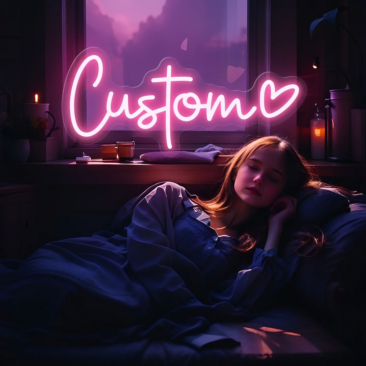 Neon Sign Custom Led - Letrero de neón LED personalizado con