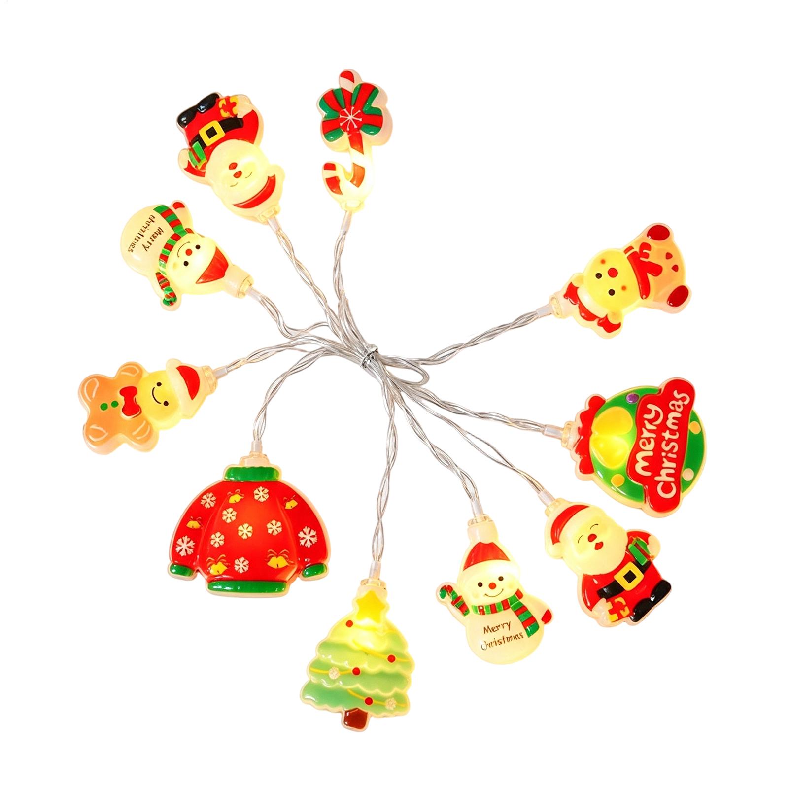 Lighting Tree Decor - Guirnaldas de luces navideñas decorativas, luces