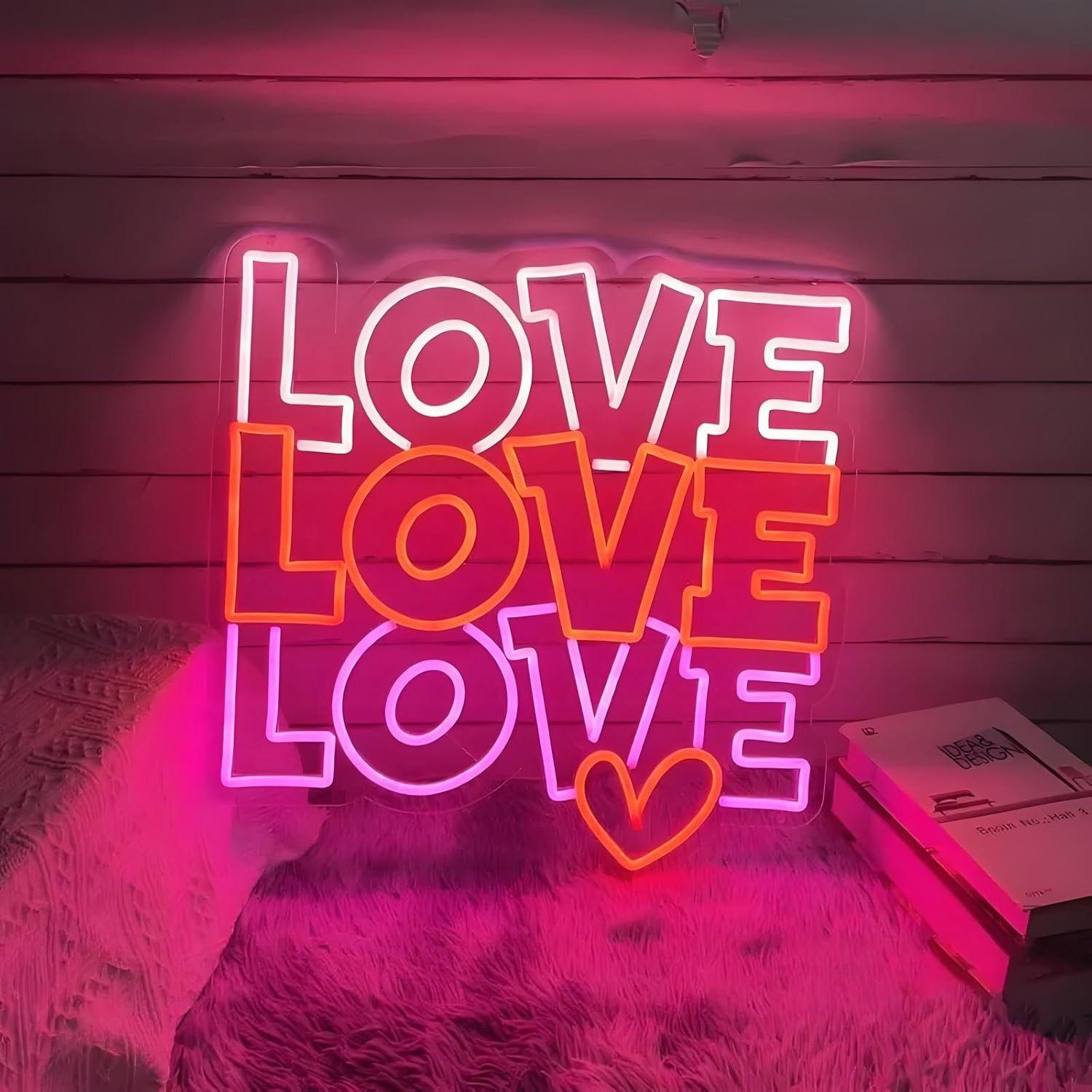 Wall Decor Lighting - Letrero de neón con forma de