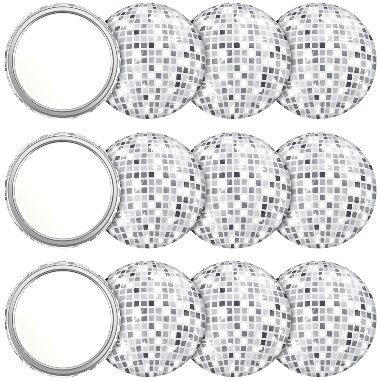 Disco Ball Mirror - Bola de discoteca Espejo compacto Espejo