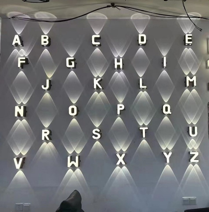 Lighting Decoration On Wall - Lámpara de Pared Exterior Impermeable IP65,