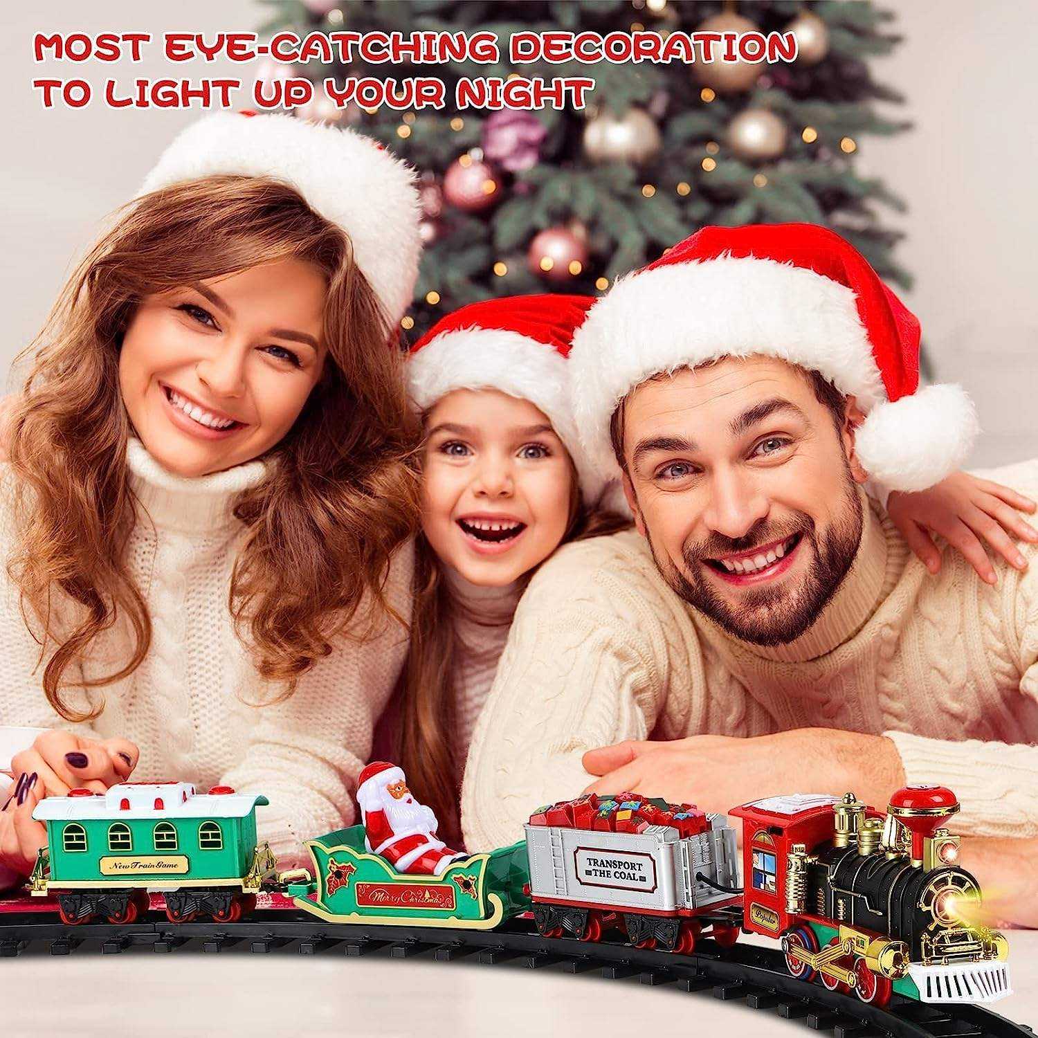Tren Eléctrico Navideño con Lu - Lighting Tree Decor reseña y precio
