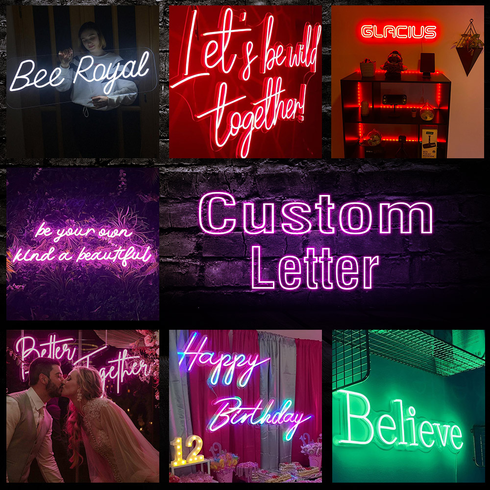 Letrero de Neón LED Personaliz - Neon Sign Custom Led reseña y precio