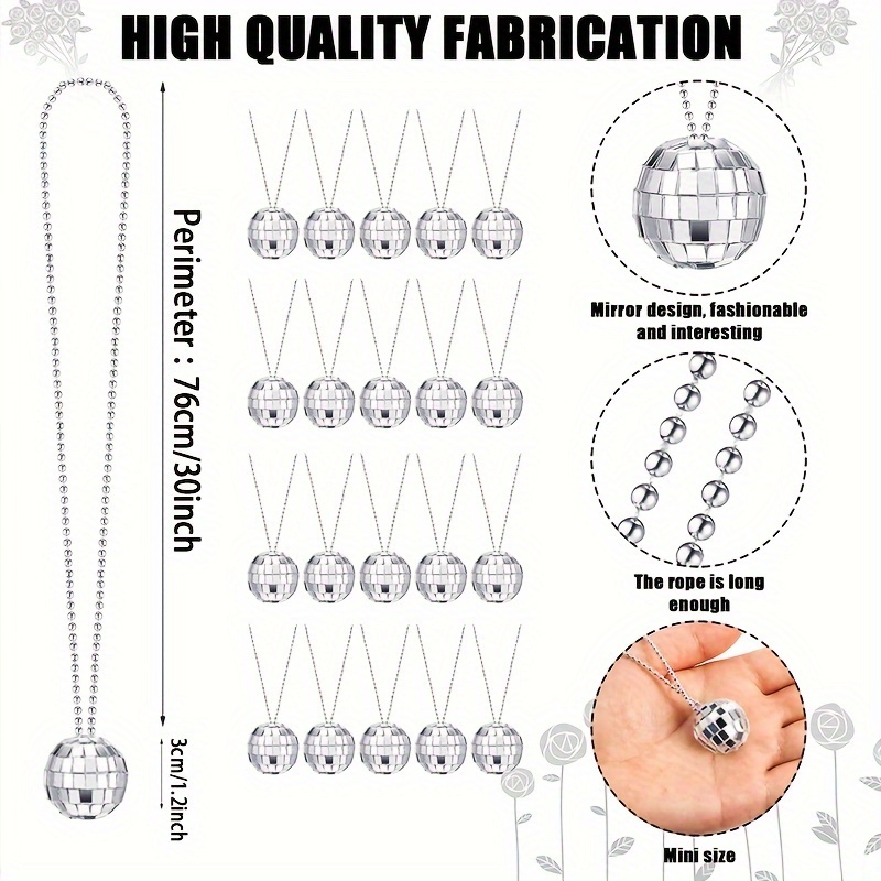 5 Collares de Bola de Discotec - Disco Ball Mirror reseña y precio
