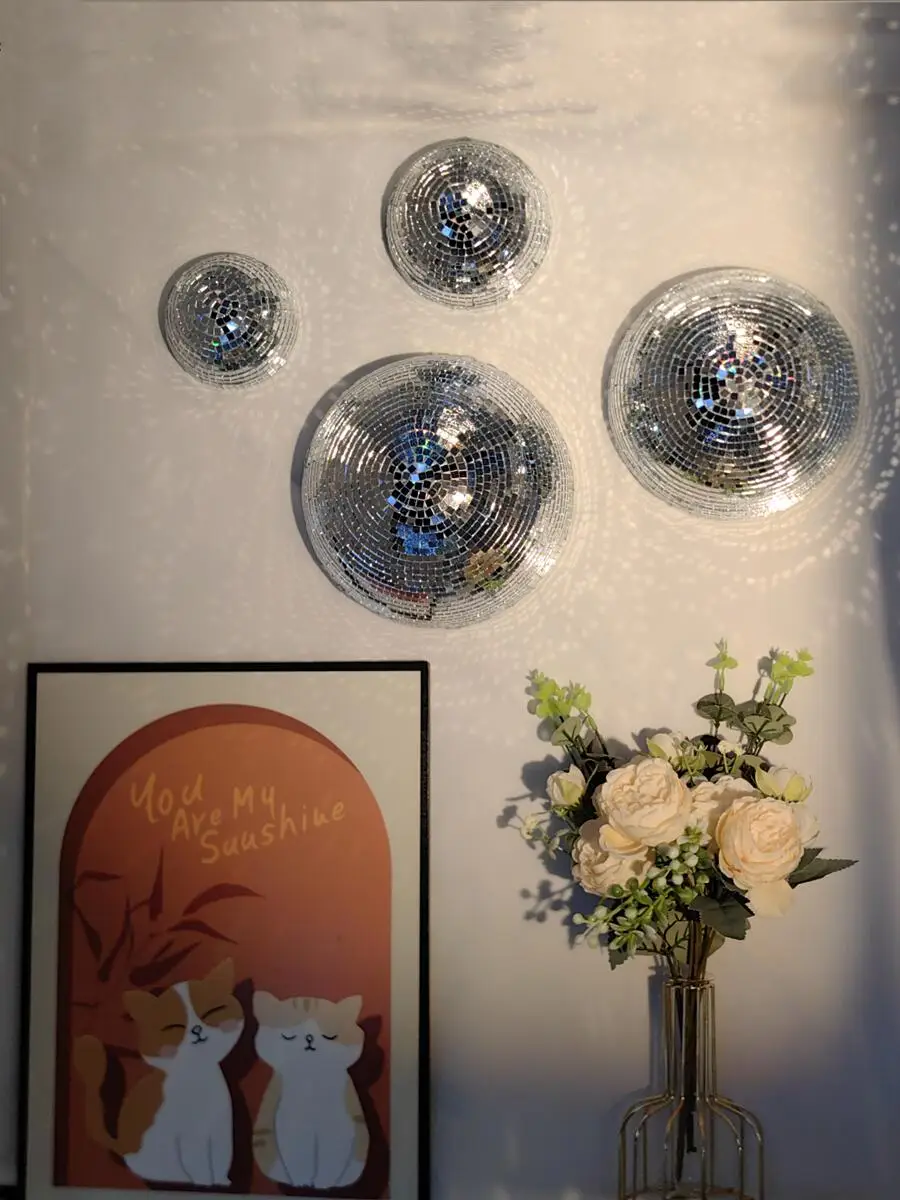 Nueva bola de discoteca de par - Disco Ball Mirror reseña y precio