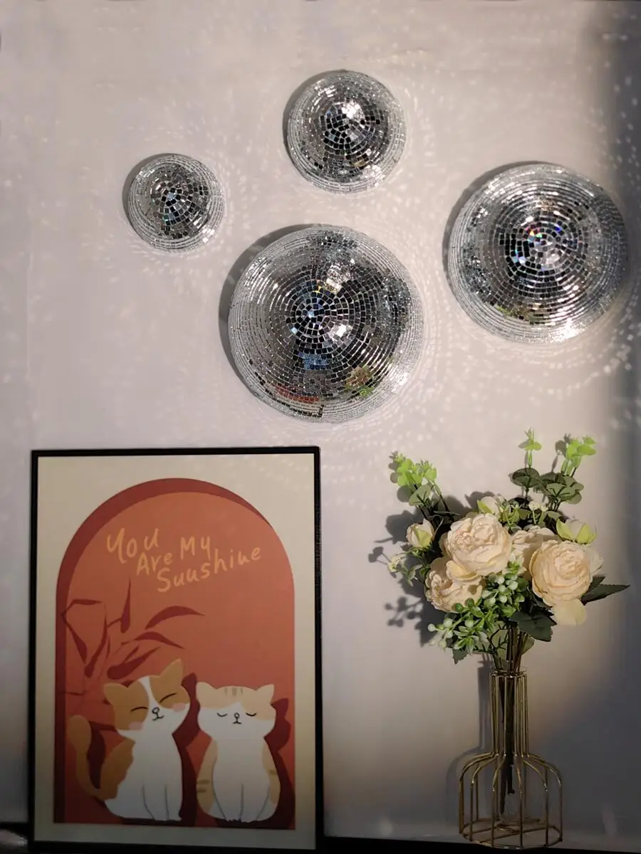 Nueva bola de discoteca de par - Disco Ball Mirror reseña y precio