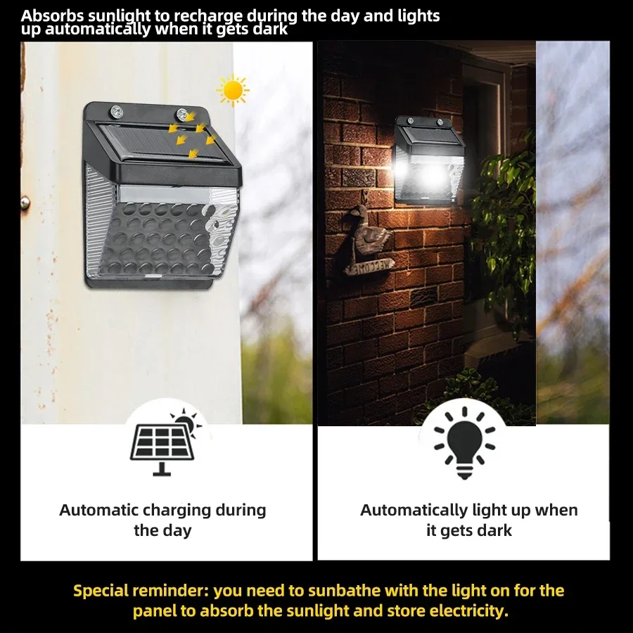 Luz Solar LED con Sensor de Mo - Wall Decor Lighting reseña y precio