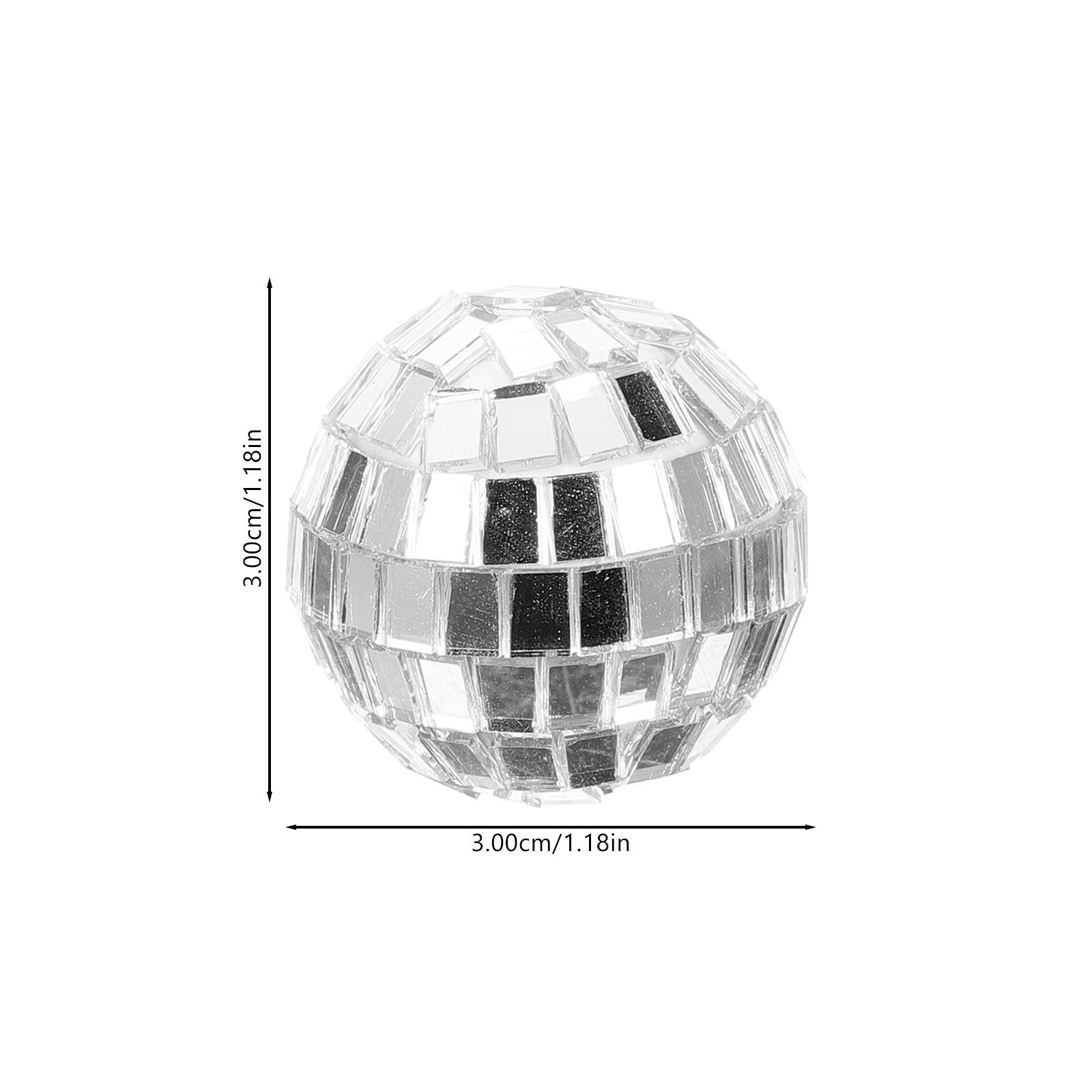 12 Esferas de Cristal Plateada - Disco Ball Mirror reseña y precio