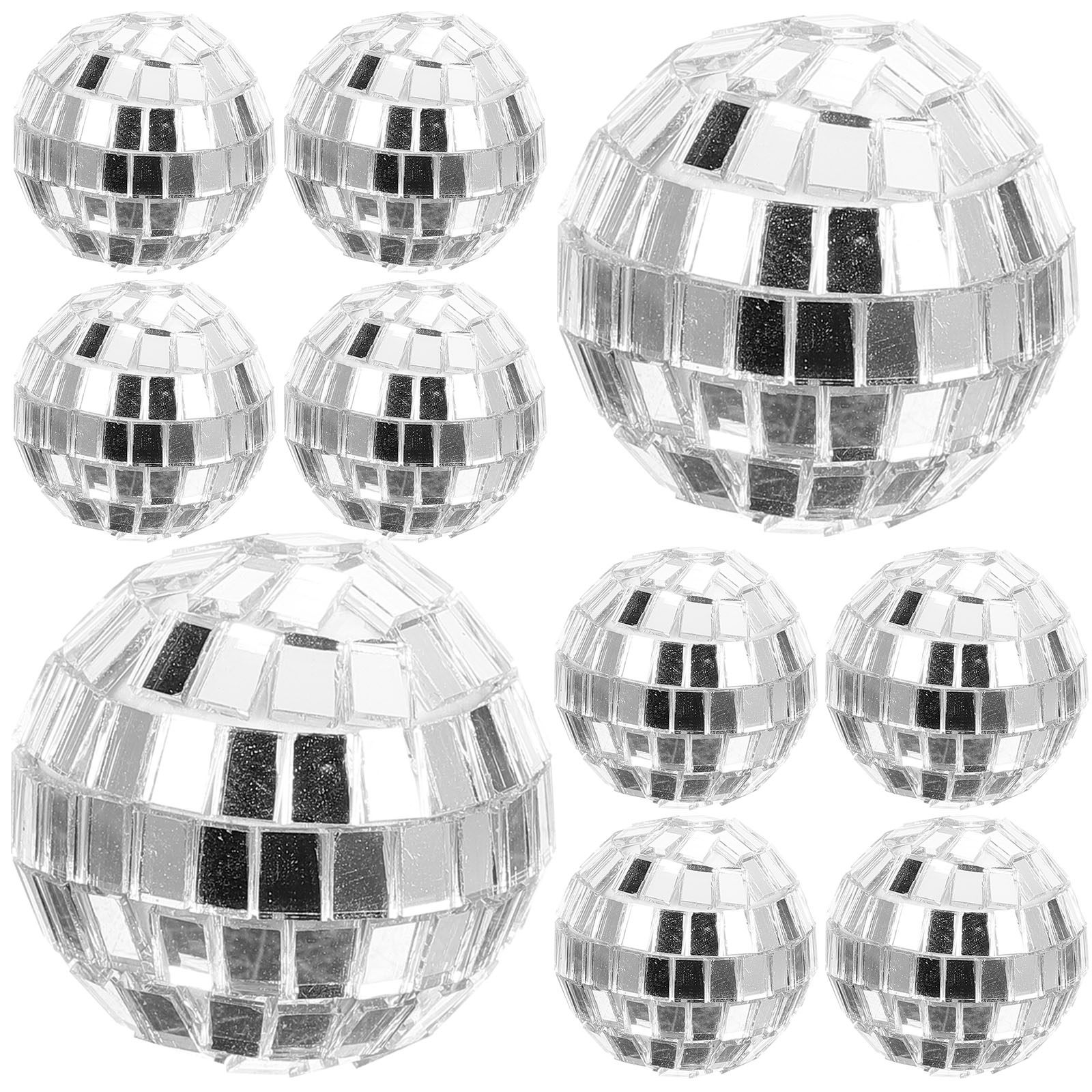 12 Esferas de Cristal Plateada - Disco Ball Mirror reseña y precio