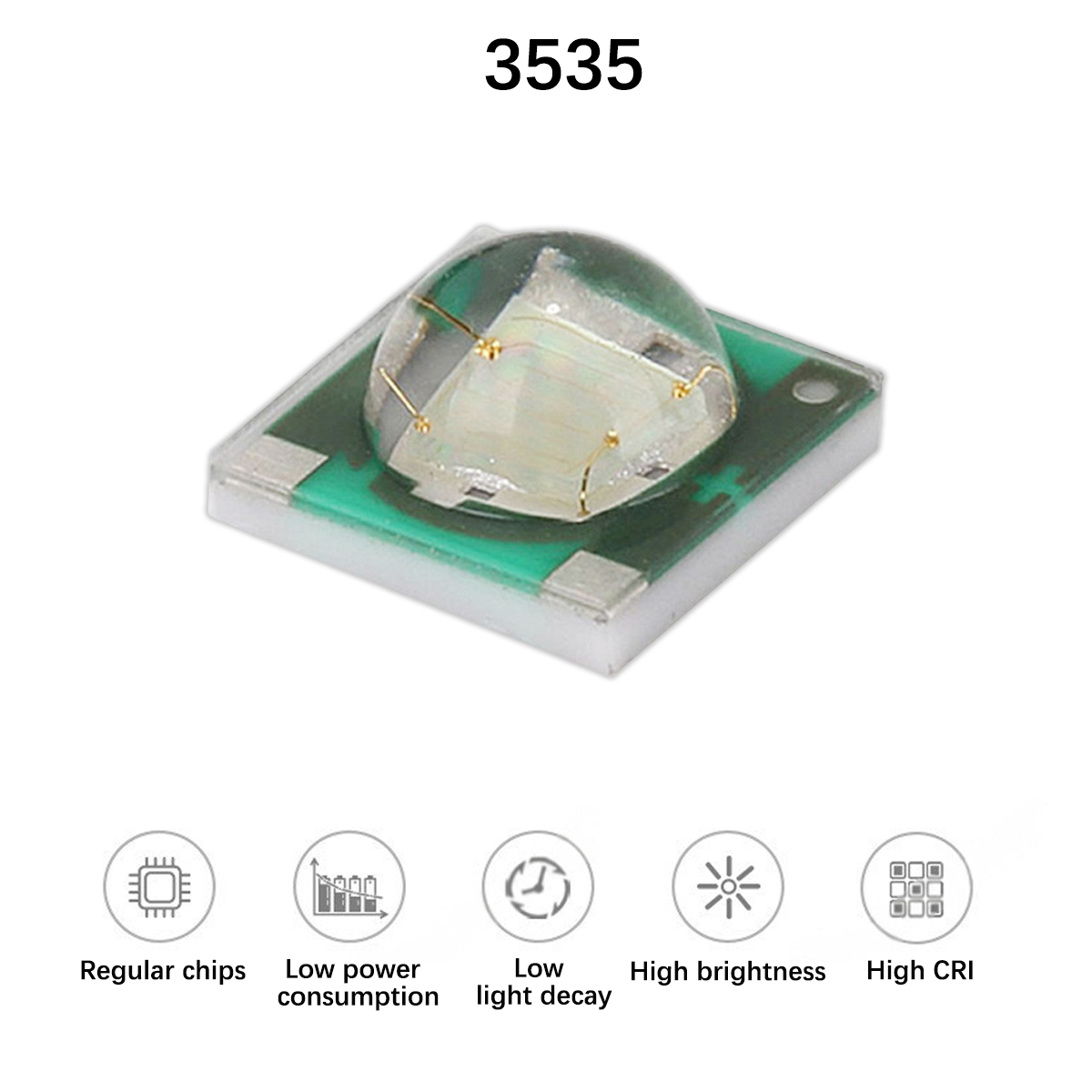 3535 Chips LED cerámicos multi - Decor Lighting Solution reseña y precio