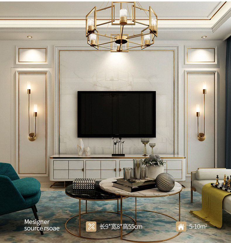Lámpara de Pared LED Decorativ - Lightings Decoration reseña y precio