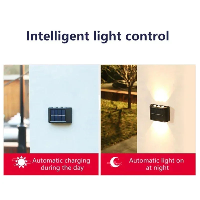 Lámpara Solar LED para Exterio - Wall Decor Lighting reseña y precio