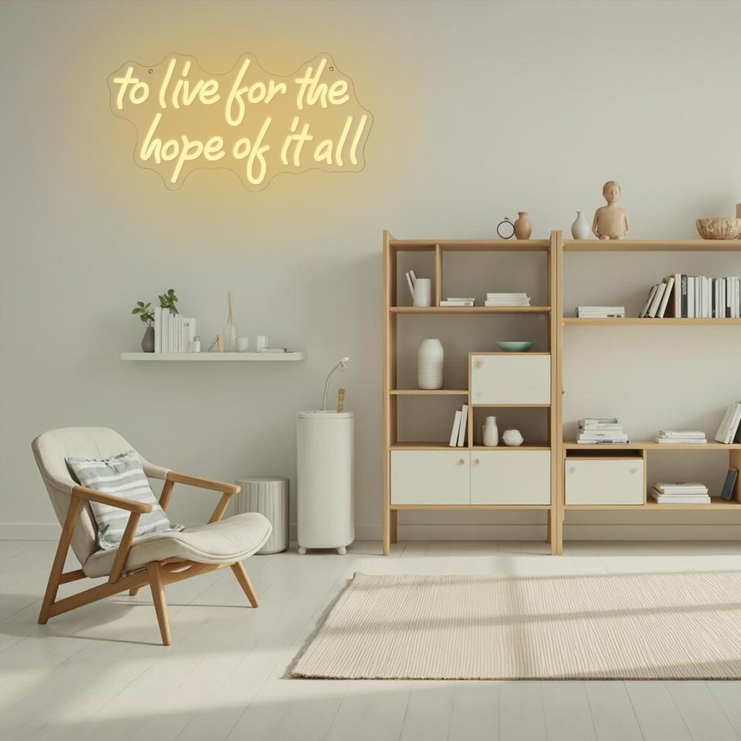 Letrero de neón con la frase « - Wall Decor Lighting reseña y precio