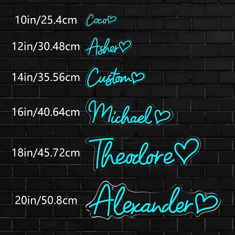Letrero de Neón Personalizado  - Neon Sign Custom Led reseña y precio
