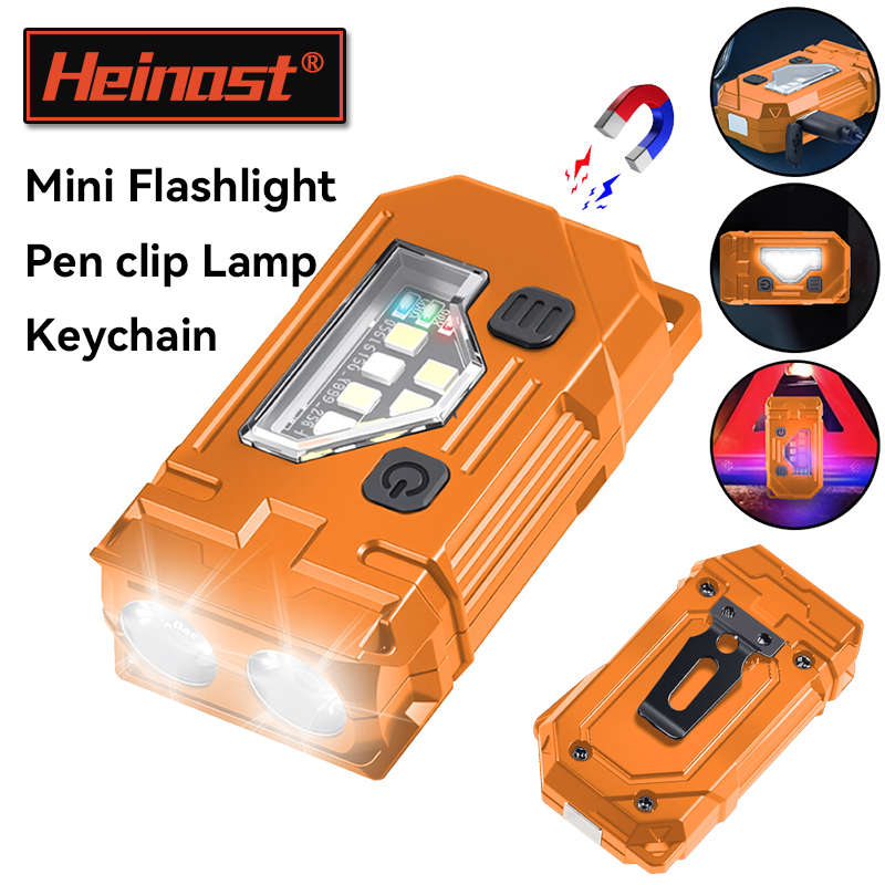 Mini llavero EDC, linterna mag - Orange Lighting Decor reseña y precio