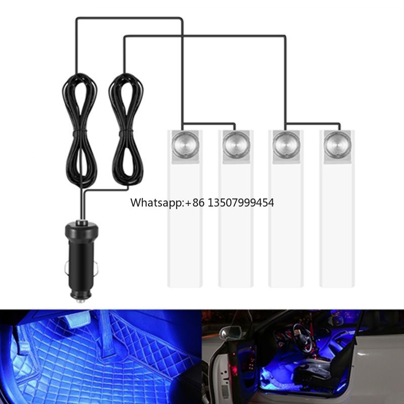 Luz ambiental para coche, lámp - Lightings Decoration reseña y precio