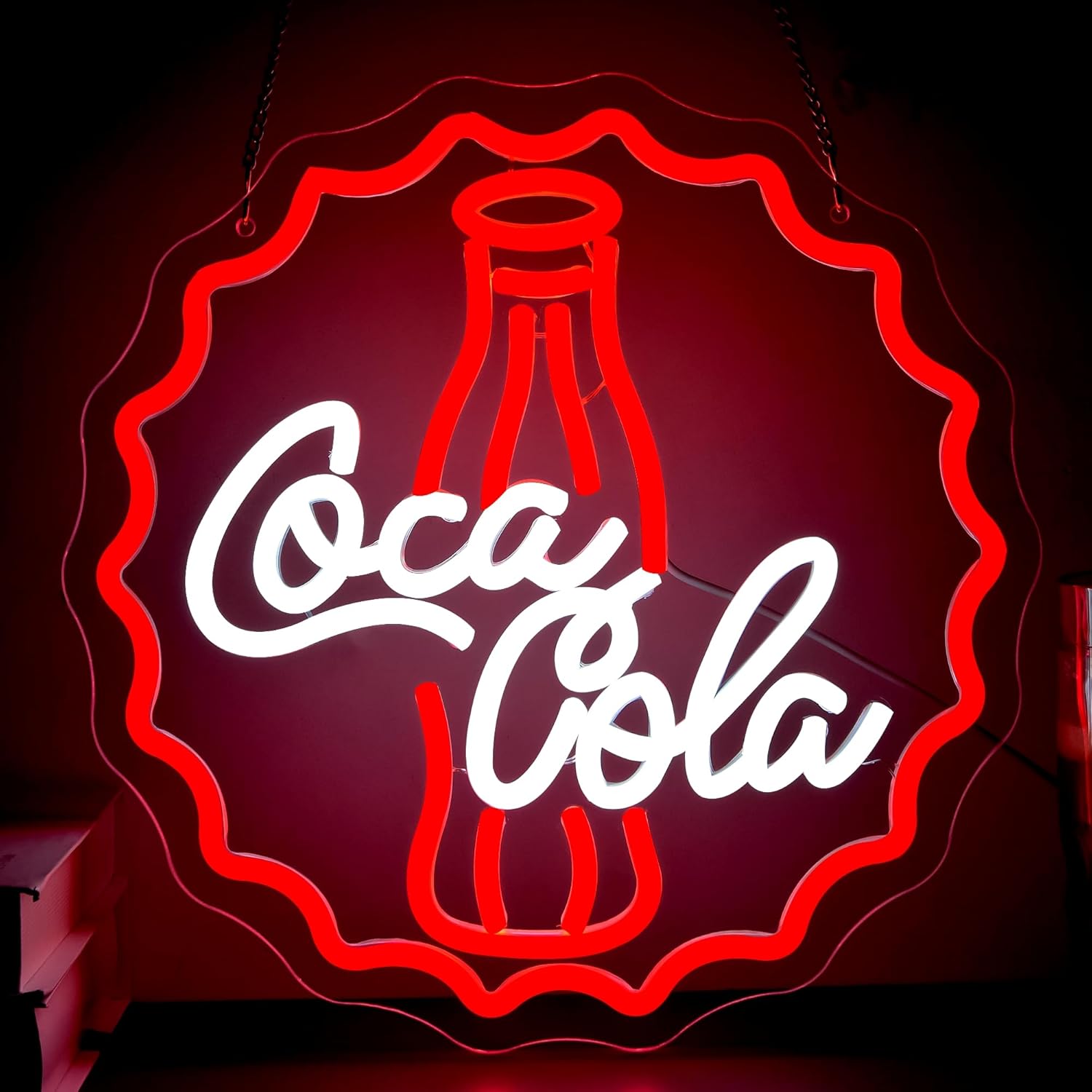 Letrero Luminoso de Neón con D - Wall Decor Lighting reseña y precio