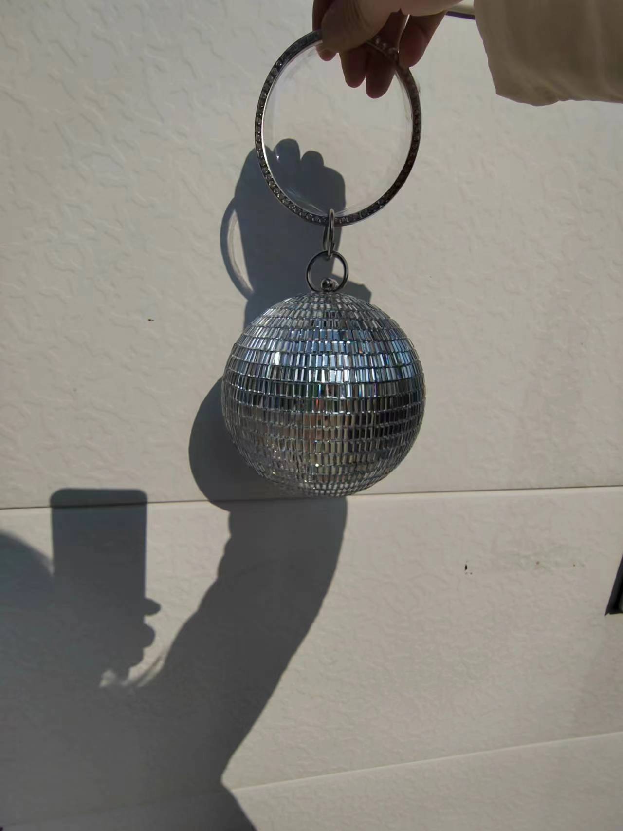 2025 bolso de gama alta, espej - Disco Ball Mirror reseña y precio
