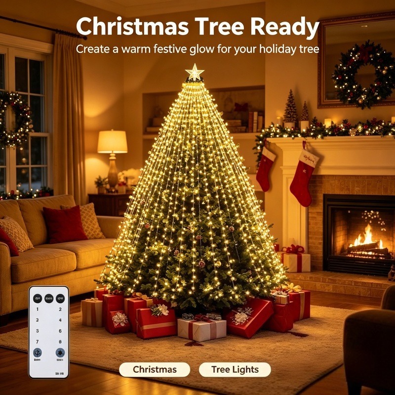 Guirnalda de Luces LED USB, Lu - Lighting Tree Decor reseña y precio
