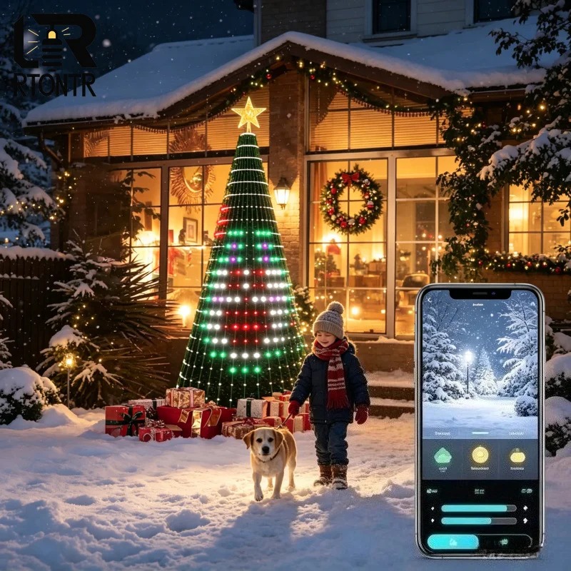 Luces de Árbol de Navidad con  - Lighting Tree Decor reseña y precio