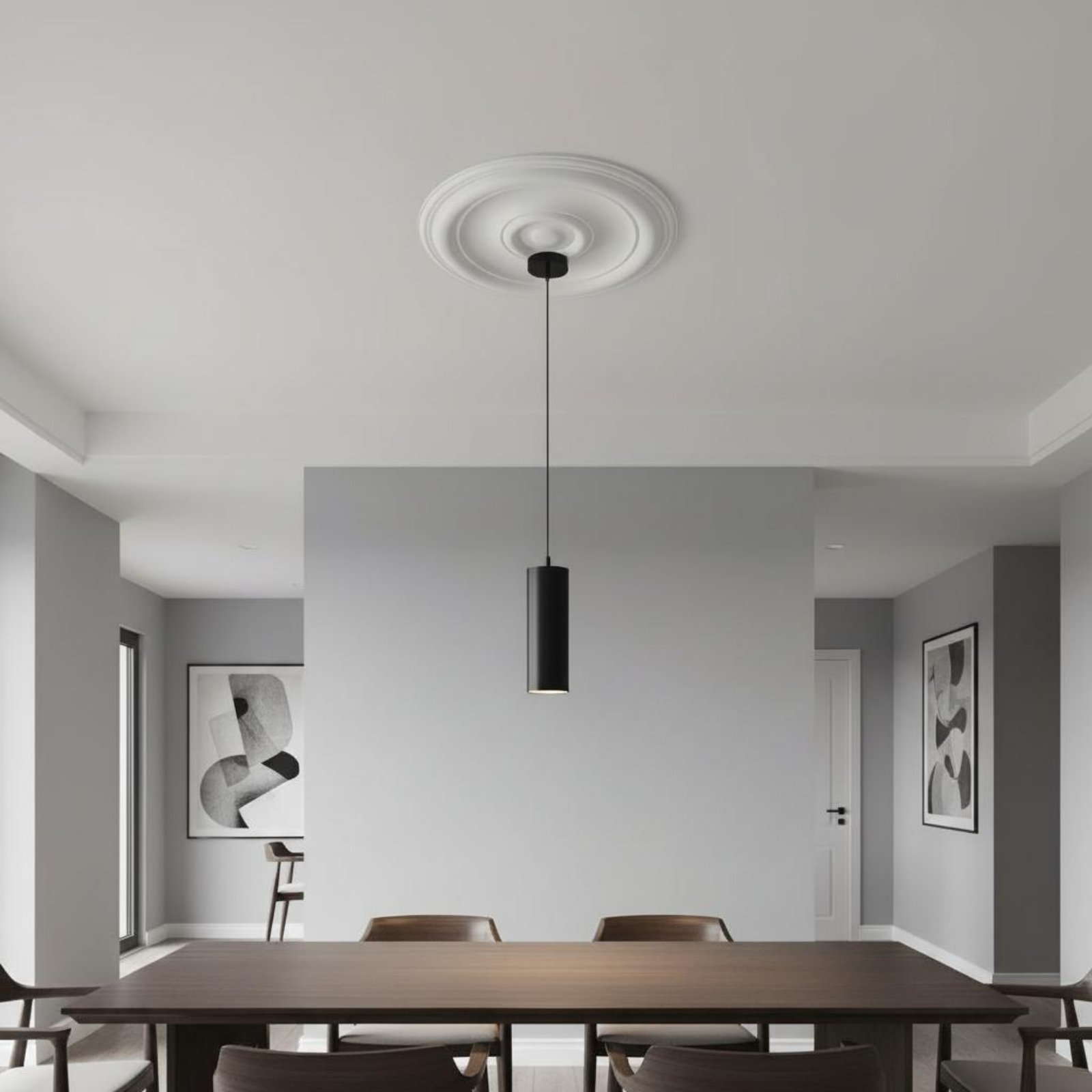 Medallón de Techo Redondo, Dis - Lightings Decoration reseña y precio