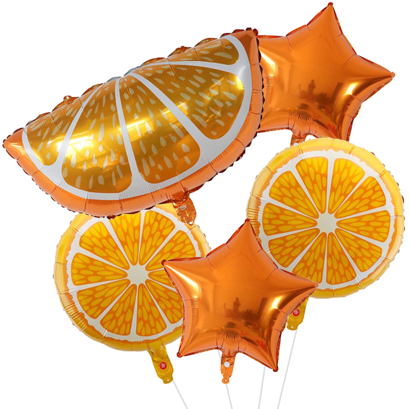 Paquete de 5 Globos de Helio c - Orange Lighting Decor reseña y precio