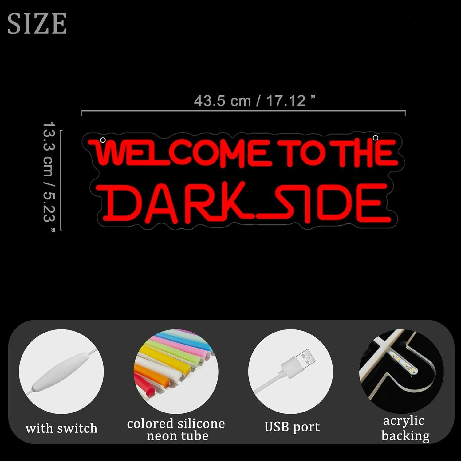 Letrero de Neón 'Welcome to th - Wall Decor Lighting reseña y precio