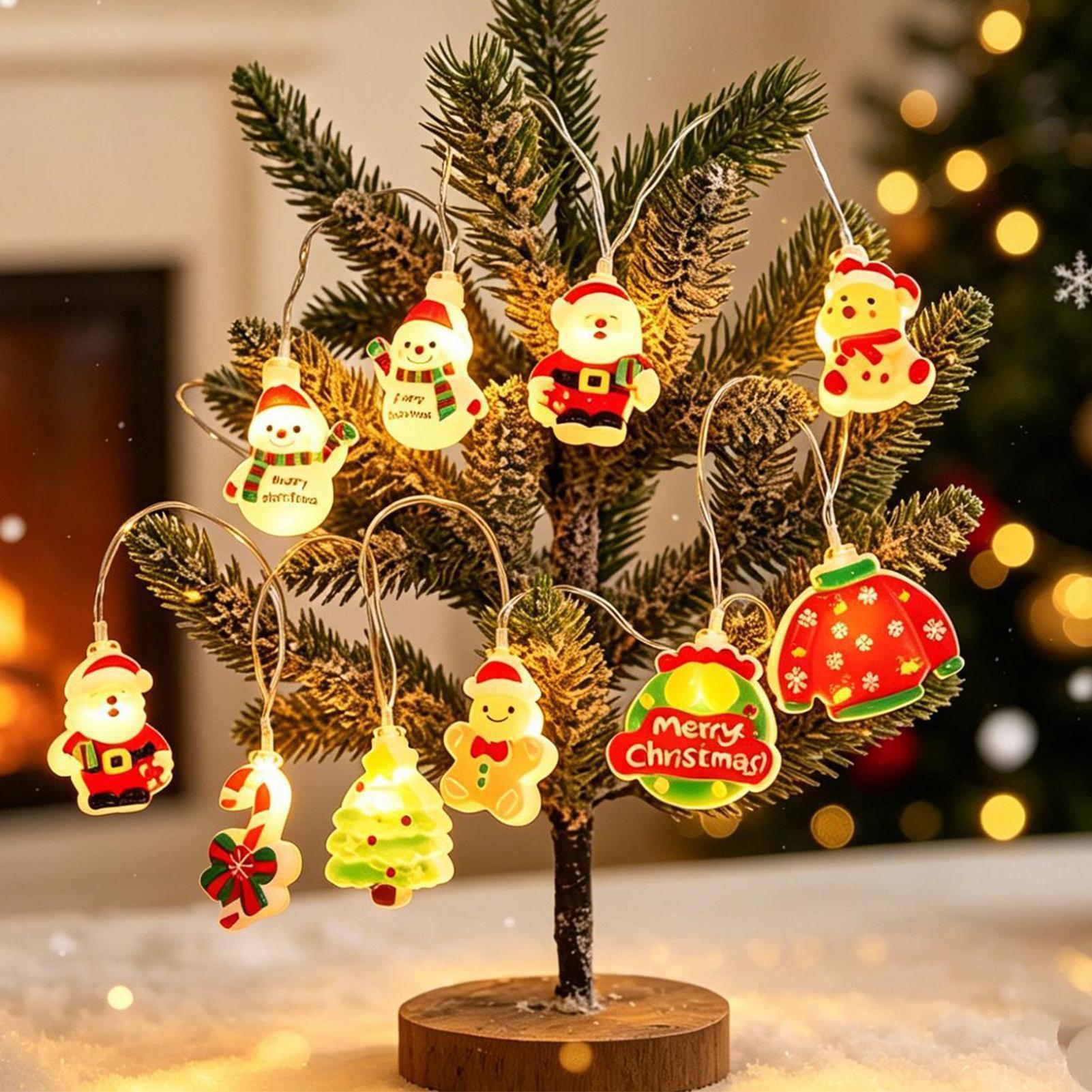 Guirnaldas de luces navideñas  - Lighting Tree Decor reseña y precio