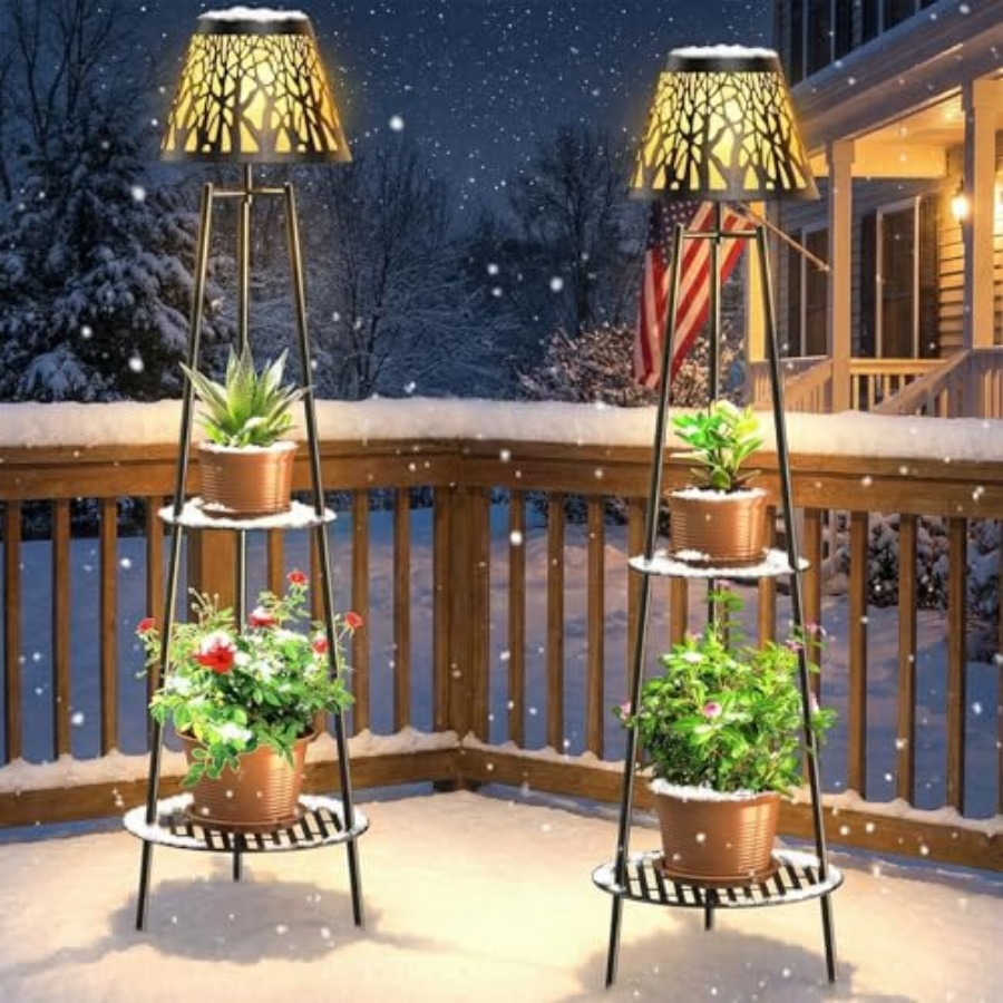 Paquete de 2 Lámparas Solares  - Lightings Decoration reseña y precio