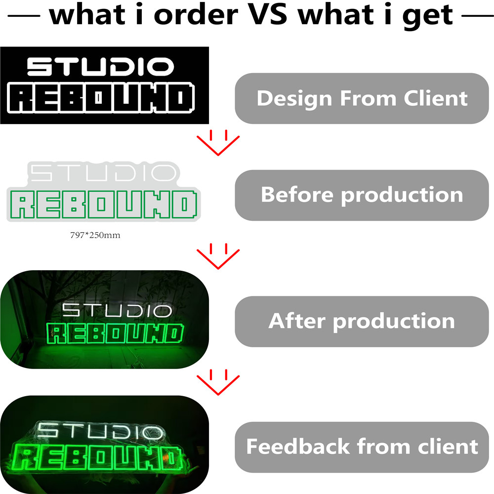 Letrero de neón personalizado  - Neon Sign Custom Led reseña y precio