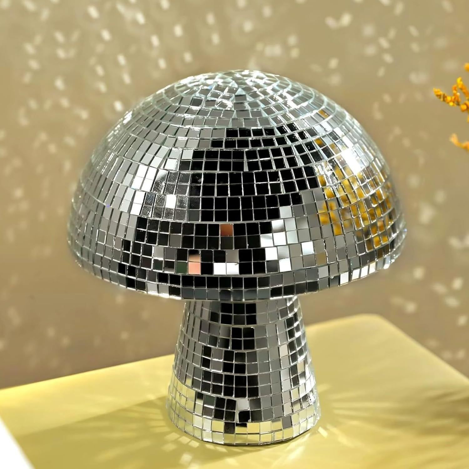 Esfera de cristal espejado con - Disco Ball Mirror reseña y precio