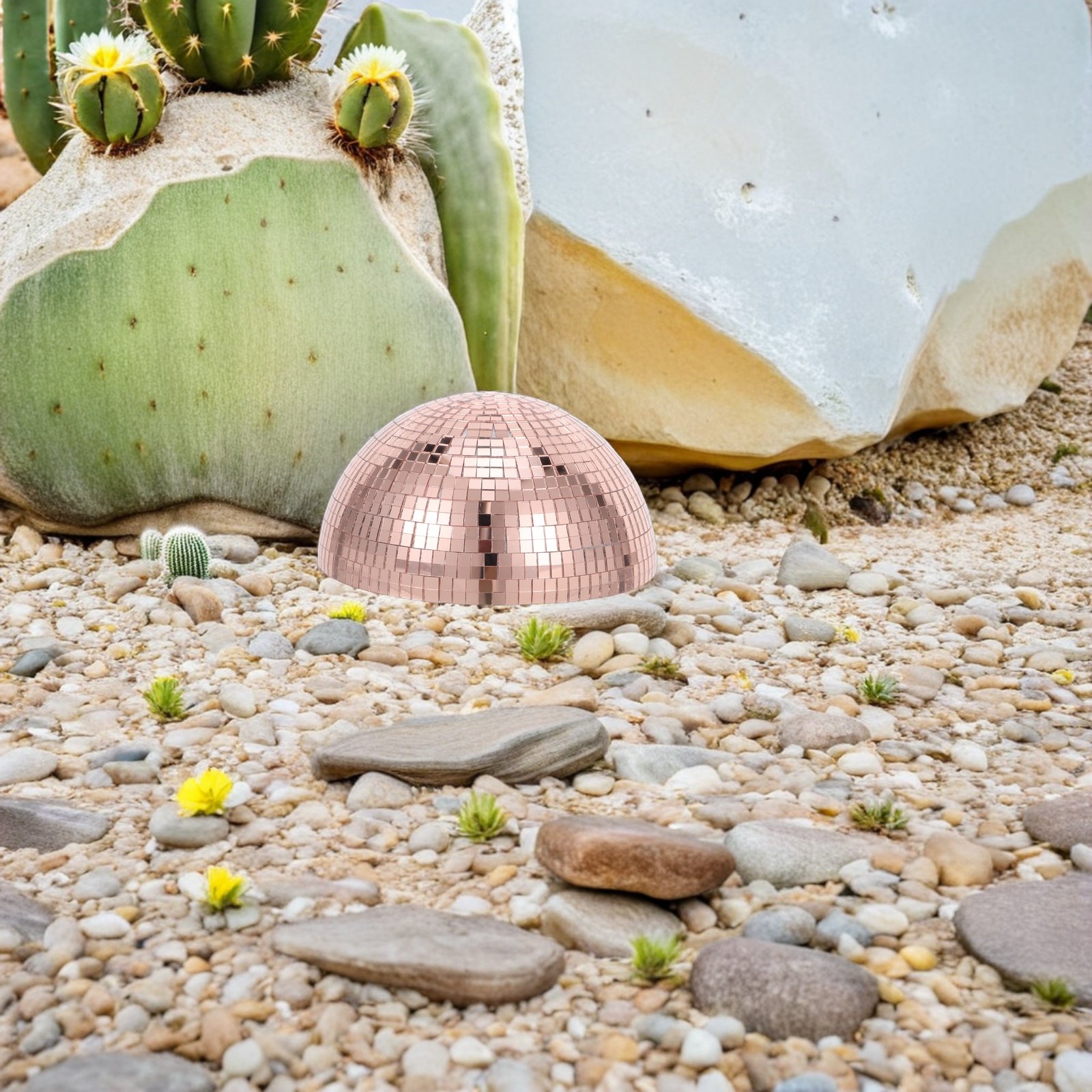 Esfera de Jardín Espejo de 15  - Disco Ball Mirror reseña y precio
