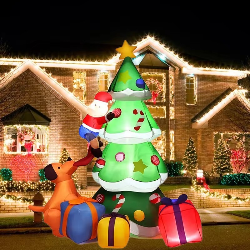 Árbol de Navidad inflable, mod - Lighting Tree Decor reseña y precio