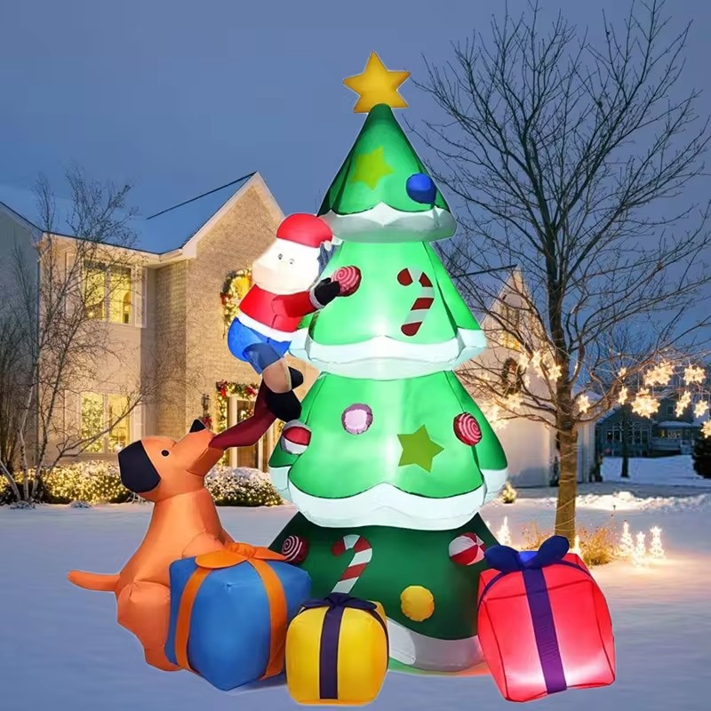 Árbol de Navidad inflable, mod - Lighting Tree Decor reseña y precio
