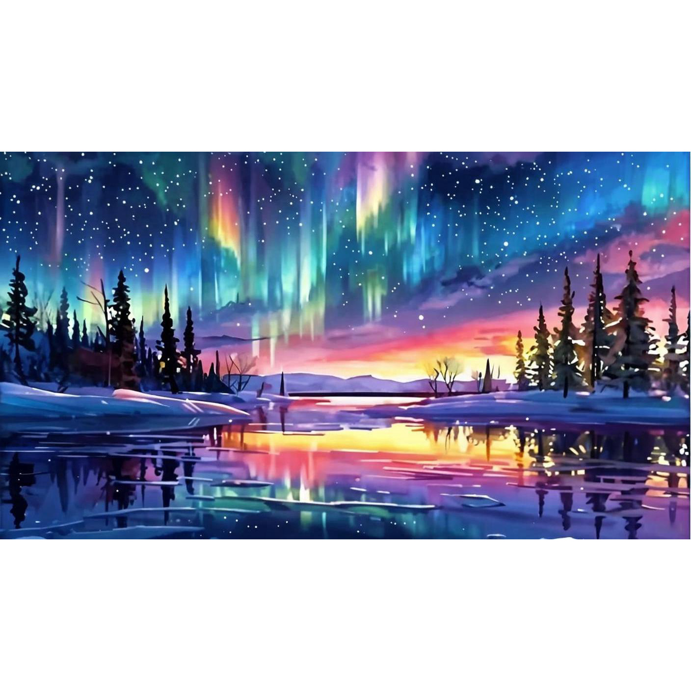 Kit de Pintura de Diamantes 5D - Wall Decor Lighting reseña y precio