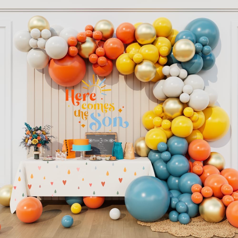 Kit de Arco de Globos Azul, Am - Orange Lighting Decor reseña y precio