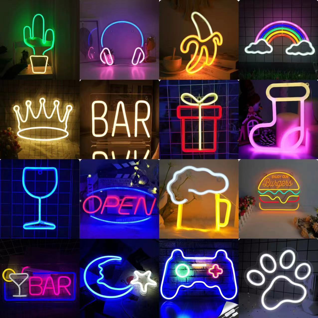 Letrero de Neón LED Personaliz - Neon Sign Custom Led reseña y precio